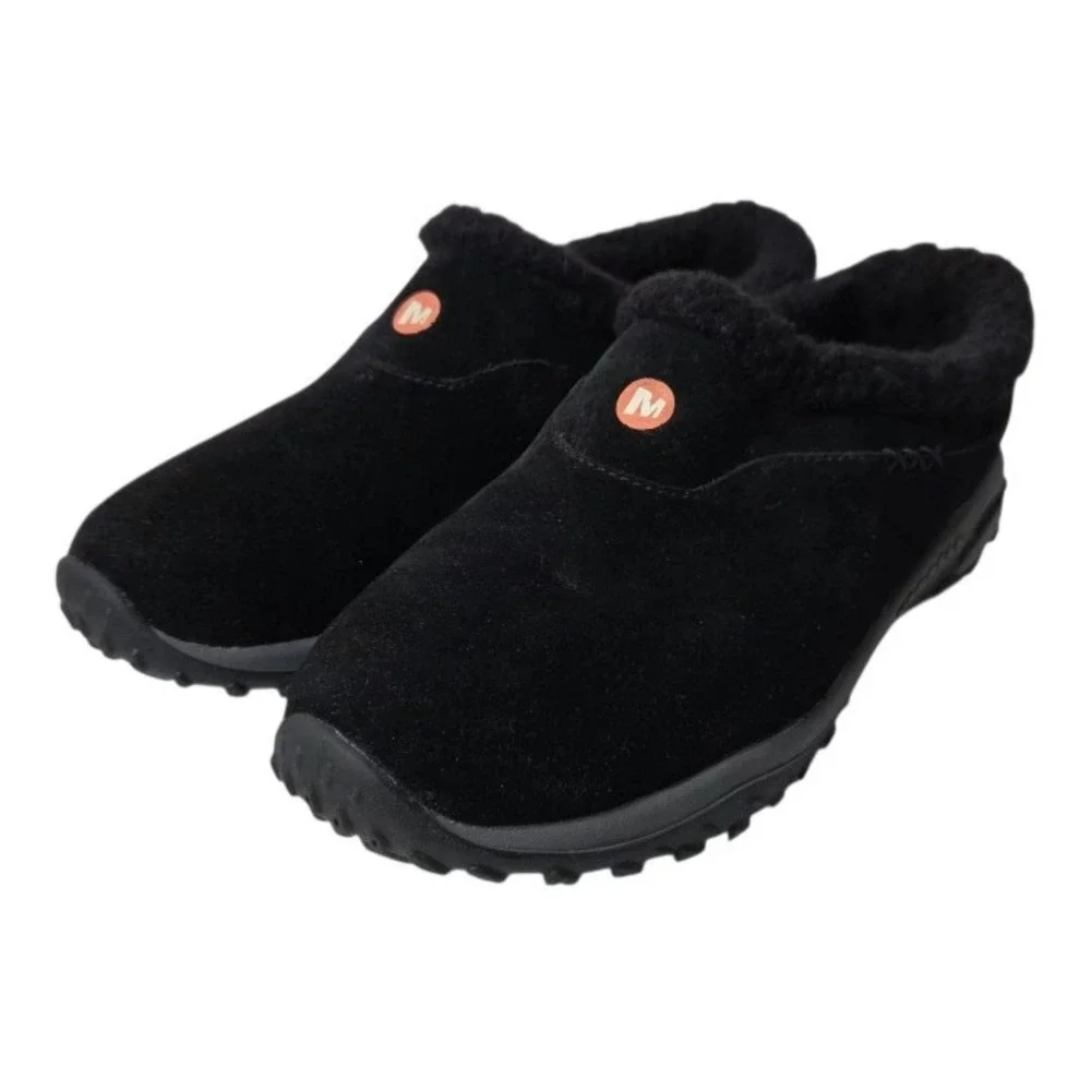 Merrell Kids‎ Unisex Encore Frost Sz 5 Black Suede Performance Shoe